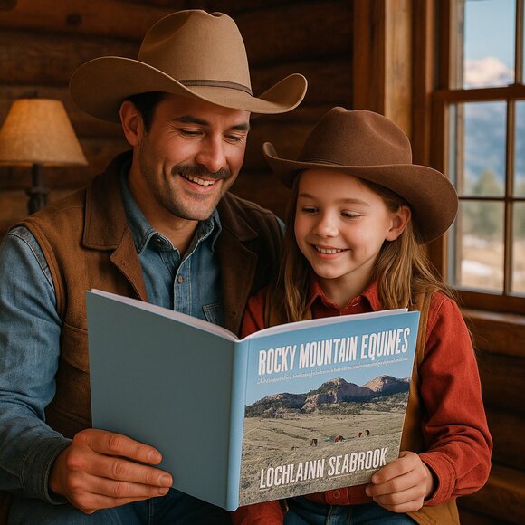 Rocky Mountain Equines: A Photographic Collection of Horses Coffee Table Book - Picture 2 of 2